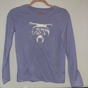 Cat & Jack, girls graphic long sleeve top, size large 10/12